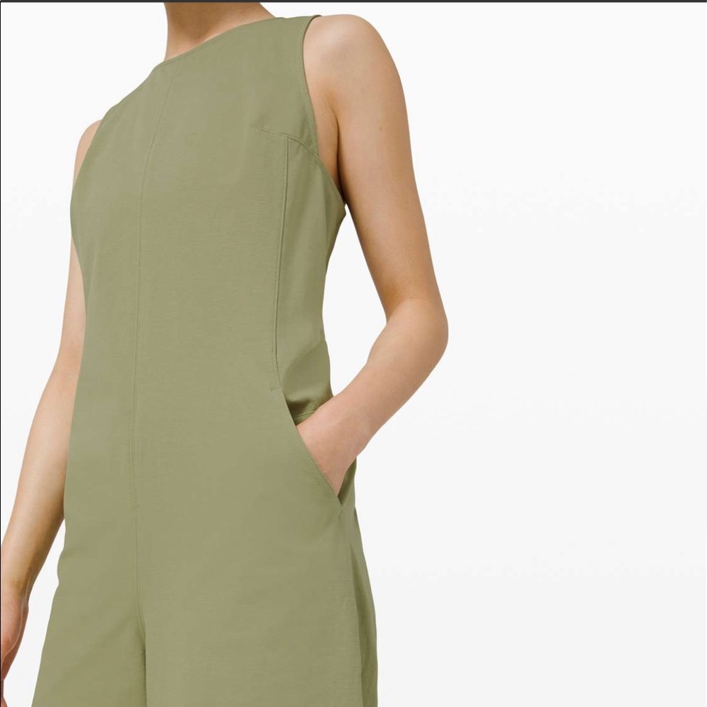 Lululemon Pocketed Wide Leg Jumpsuit